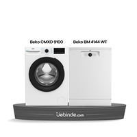 Beko 2 li Çamaşır ve Bulaşık Paketi-15 (CMXD 9100 + BM 4144 WF)